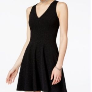 Jump Juniors' Mesh-Back Fit & Flare Dress